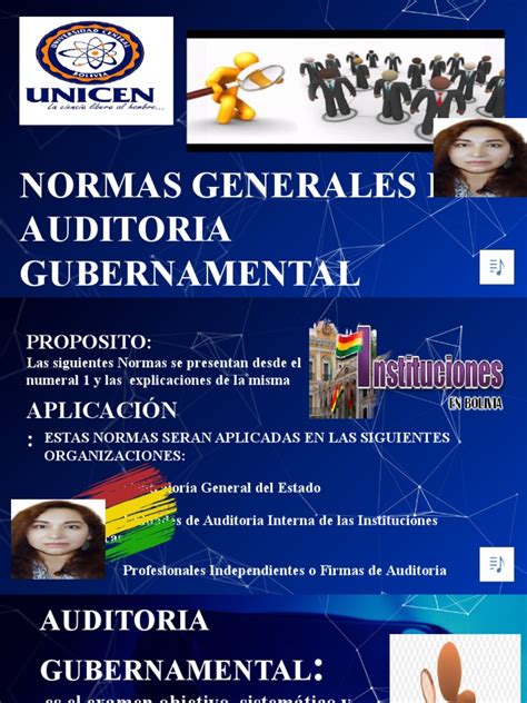 Normas De Auditoria Gubernamental Pdf Auditoría Contralor