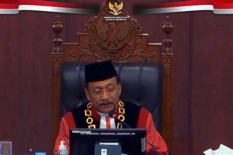 Suhartoyo Dilantik Jadi Ketua Mk Anwar Usman Tak Hadir Balipost Com
