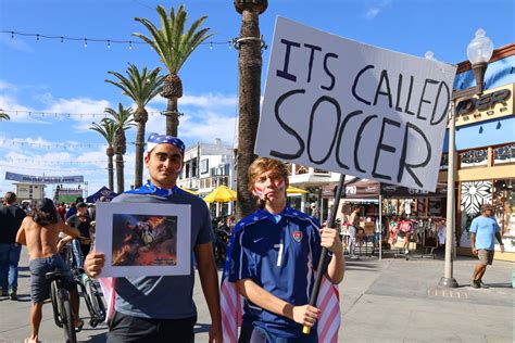 Fun In Hermosa Usa Soccer And Sand Berm Easy Reader News