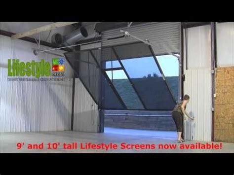 Lifestyle Screens Adds 9'H and 10'H Garage Door Screen ...