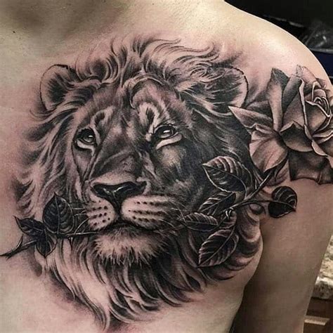 Lay petals across your chest or let another prominent figure hold the flower in its hands. 185 Trendy Chest Tattoos for Men - Tattoo Me Now