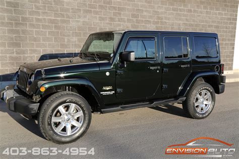 For 2012, jeep offers the wrangler at sport, sahara and rubicon trim levels. 2012 Jeep Wrangler Unlimited Sahara 4×4 - Envision Auto