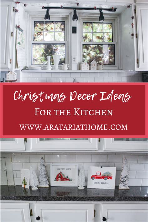 Christmas Decor Ideas For The Kitchen — Aratari At Home