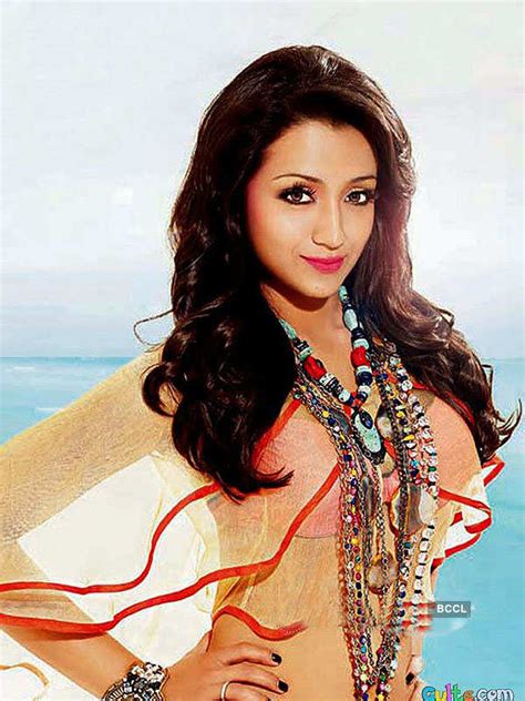 Gorgeous Trisha Poses For The Cameras During A Photoshoot