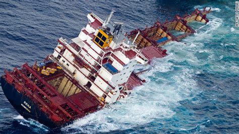 Captain Second Officer Jailed Over New Zealand Cargo Ship Disaster Cnn