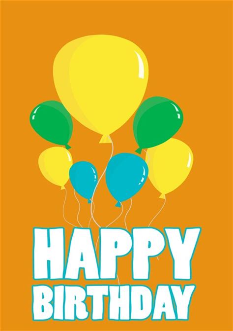 Free Printable Happy Birthday Balloons Creative Center