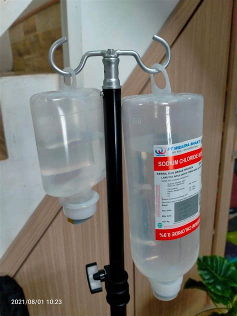 TIANG INFUS PORTABLE MURAH 2 GANTUNGAN | Lazada Indonesia