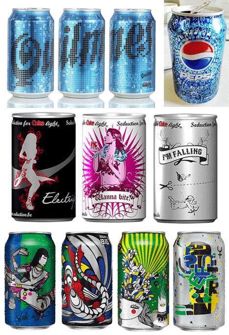 Graphic Remix Soda Can Designs That Shake It Up Urbanist