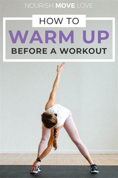 5 Minute Warm Up Warm Up Exercises Nourish Move Love