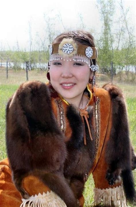 Evenki Ulusal Bolgesi Yakutia Turkish People Women Most Beautiful
