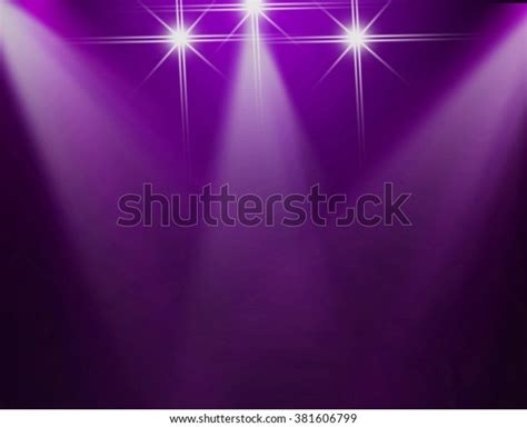 Purple Stage Background Stock Illustration 381606799 Shutterstock