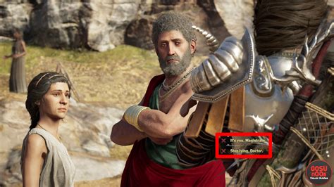 Maybe you would like to learn more about one of these? AC Odyssey Accuse Magistrate or Doctor - Mysterious Malady Quest
