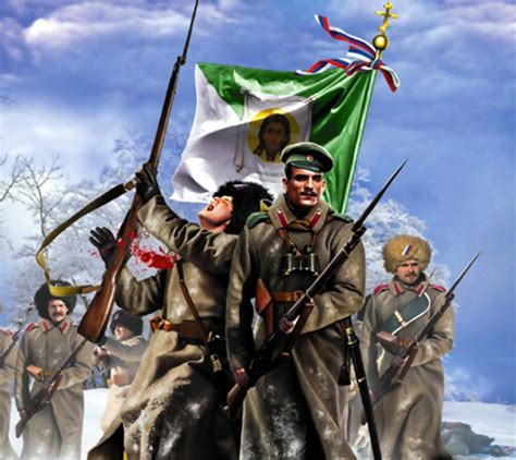 White Army Troops In Siberia Russian Civil War Гражданские войны