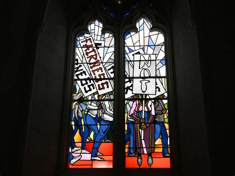 National Cathedral Unveils New Racial Justice Themed Stained Glass