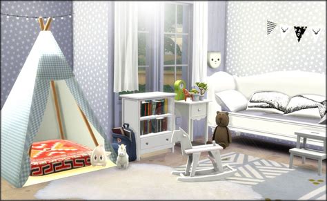 Hvikis Scandinavian Kids Rooms Sims 4 Cc Furniture Living Rooms