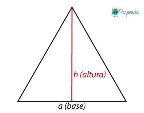 Cómo Calcular El área Del Triángulo Pequeocio