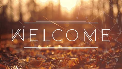 Fall Welcome | Church Media Drop