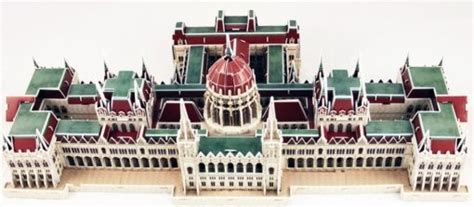 3d Small Puzzle Hungarian Parliament Building Cubicfun Historical 3d