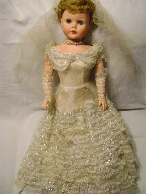 Betty The Beautiful Bride Vintage 1950s Doll Original Box 30 Tall