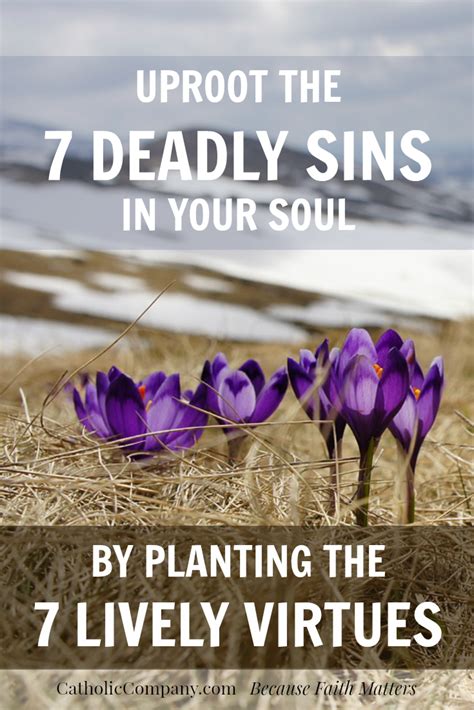 The Secret To Conquering The 7 Deadly Sins The Catholic Company