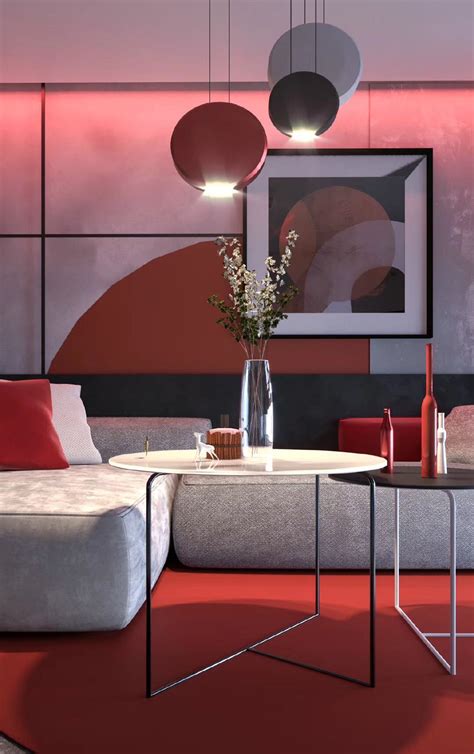 Pin By Erik Wu On 概念方案 Red Interior Design Red Dining Room Decor