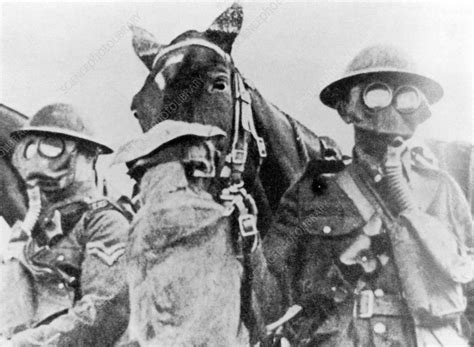 Wwi Gas Masks Stock Image V9000056 Science Photo Library