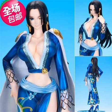 Free Shipping Anime One Piece Boa Hancock Ver Blue Gk Action Figures Sexy Girl Toys Figure Pvc