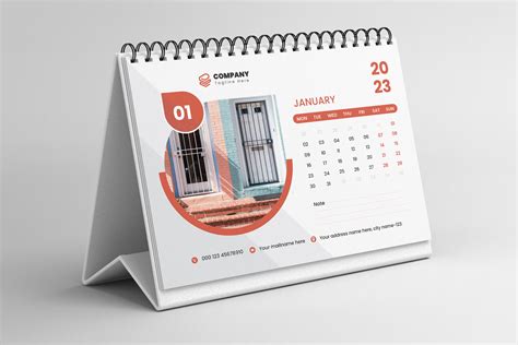 2023 Tabledesk Calendar Design Graphic By Pixelpick · Creative Fabrica