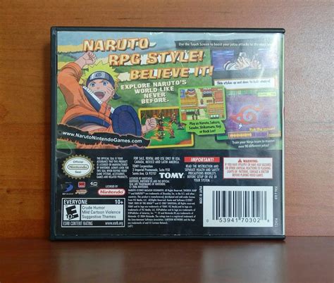 Naruto Path Of The Ninja Nintendo Ds 65000 En Mercado Libre