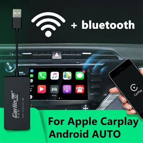 Wireless Carplay Usb Dongle Smart Link For Iphone And Android Auto Us