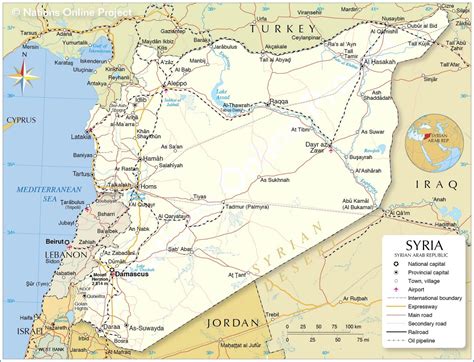 Geografía De Siria Generalidades La Guía De Geografía