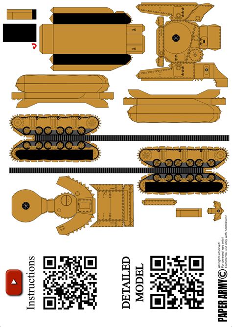 Printable Paper Tank Models Tank Paper Cutouts By Papertoys Com Paper