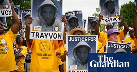 trayvon martin death thousands march in protest in pictures us news the guardian