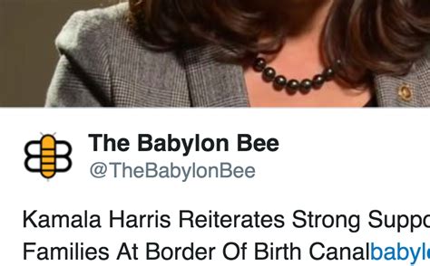 The Babylon Bee Just Demolished Kamala Harris With Epic Headline