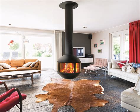 Warm Up By A Stove Any Time Of Year Home Fireplace Sleek Fireplace