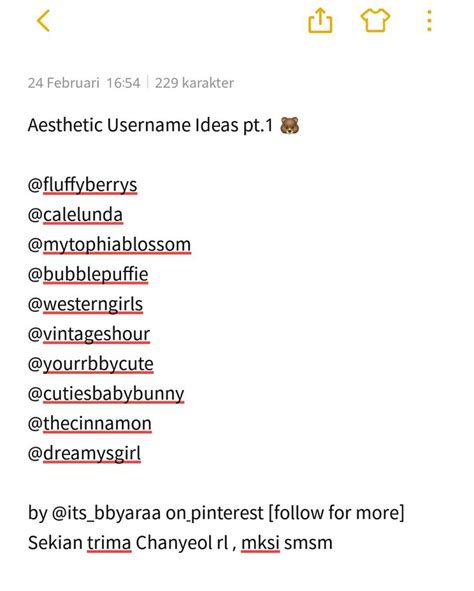 Aesthetic Username Ideas Nombre Para Instagram Nombres De Usuario