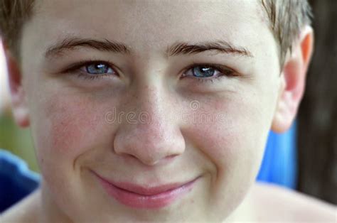 Boy Smiling Face Stock Photo Image Of Face People Childhood 31439052