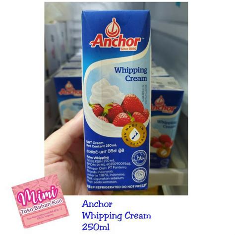 Whipping Cream Cair Anchor Homecare24
