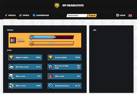 Your name or email address: MyBrawlStats - Best Site for Checking your Brawl Stars Stats!