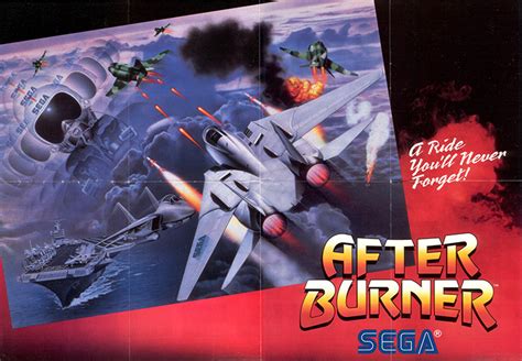 Sega Retrospective After Burner Ii From Sega Arcade Classic To Sega