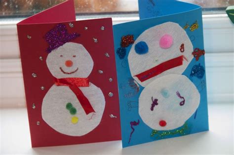 It is wonderful to involve young children in christmas card making. Christmas Cards | Christmas cards kids, Christmas card ...
