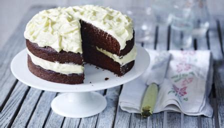 The ultimate cakes and bakes from the nation's favourite baker. Mary's chocolate cake with white chocolate icing recipe - BBC Food