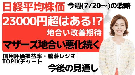 Check spelling or type a new query. 【日経平均チャート分析】2万3000円を超えて上昇できるの ...