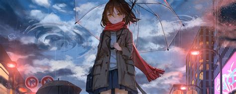 Sad Rainy Anime Background Anime Sad Girl Scenery Rain