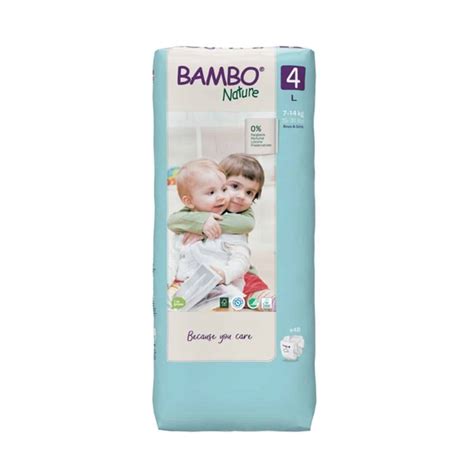 Bambo Nature Taped Diapers Tall Pack Super Absorbent Eco Friendly