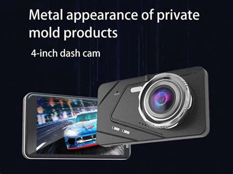 Nu Nu 170° Wide View Dual Lens Dash Cam Tmz