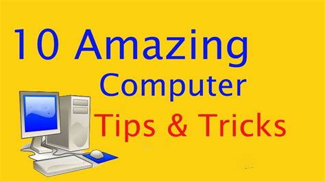 Amazing Computer Tips And Tricks 2021 22 You Must Know Youtube