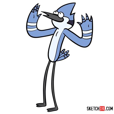 How To Draw Regular Show Characters Sketchok