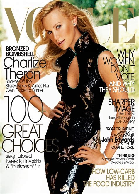 Charlize Theron Throughout The Years In Vogue Vogue