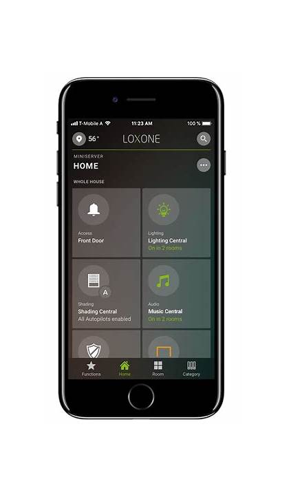 App Smart Loxone Apps Screen Personalization Powerful